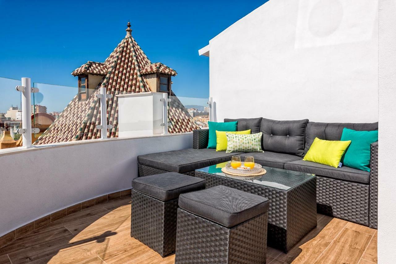 Iloftmalaga Atico Plaza De Las Flores Eksteriør bilde